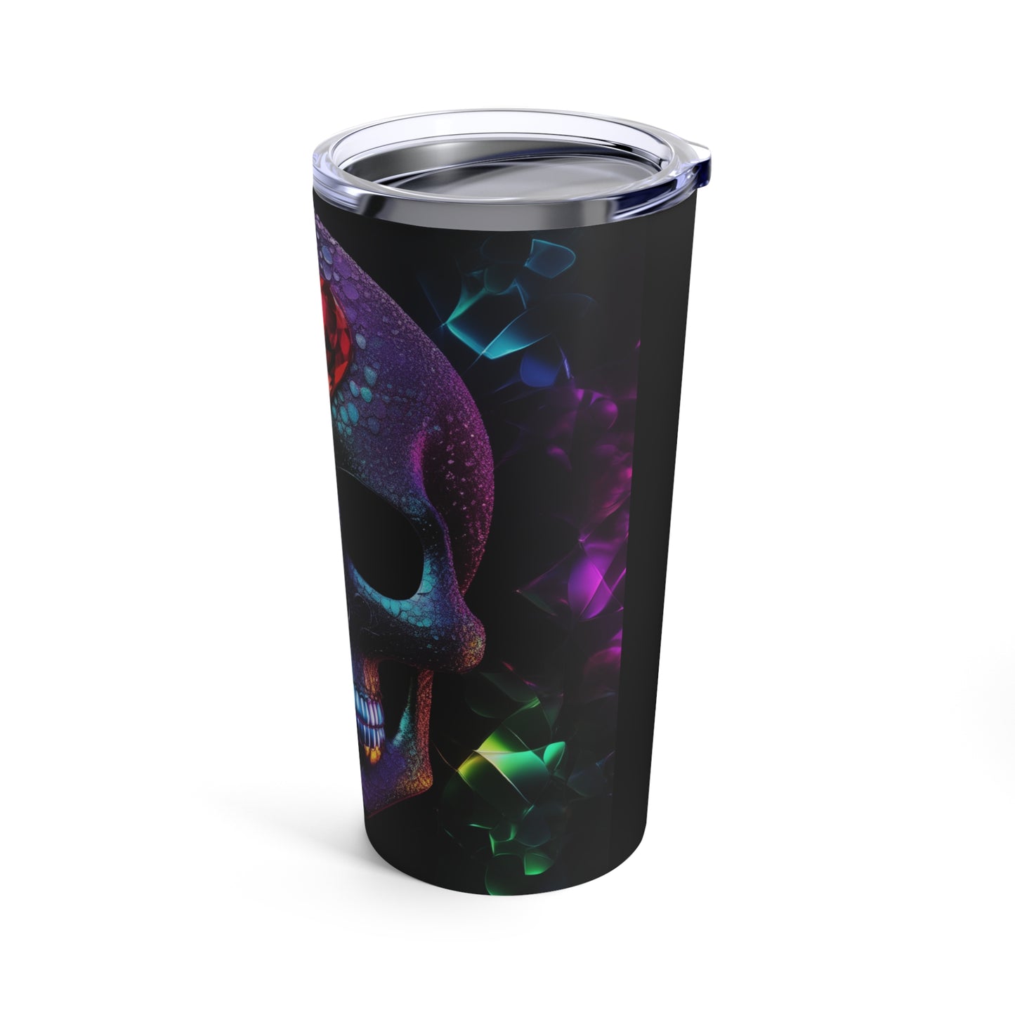 Tumbler 20oz Iridescent Sugar Skull