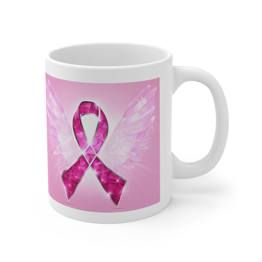 Ceramic Mug 11oz Breast Cancer Awareness 4