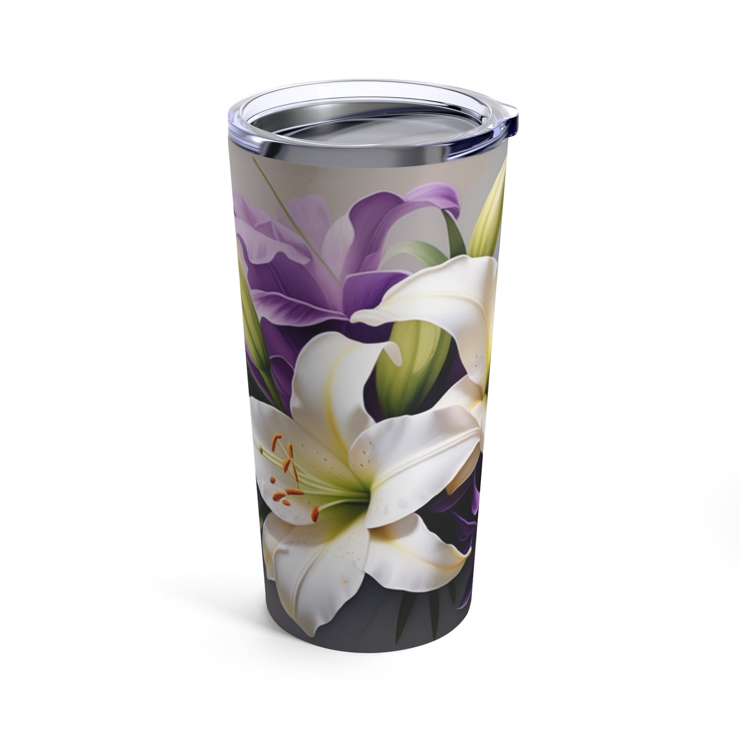 Tumbler 20oz Watercolor Lilies