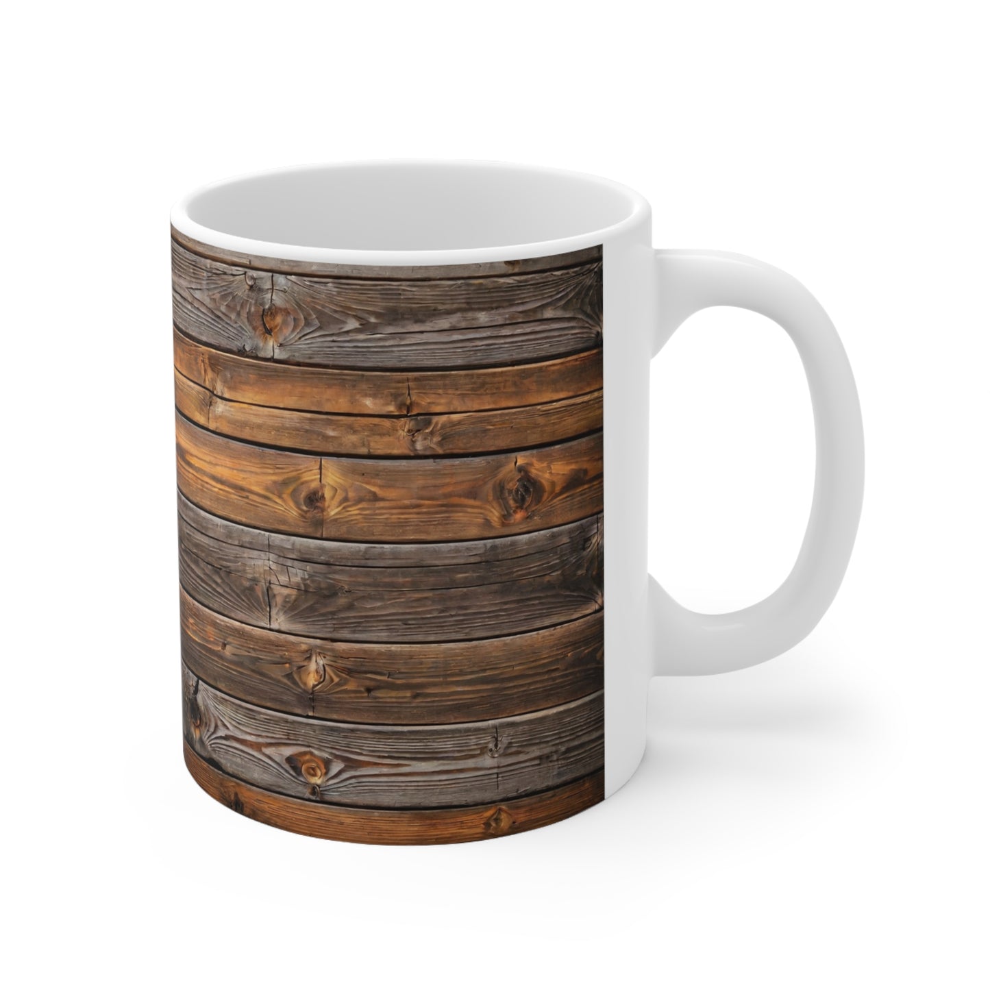 Ceramic Mug 11oz Barnwood