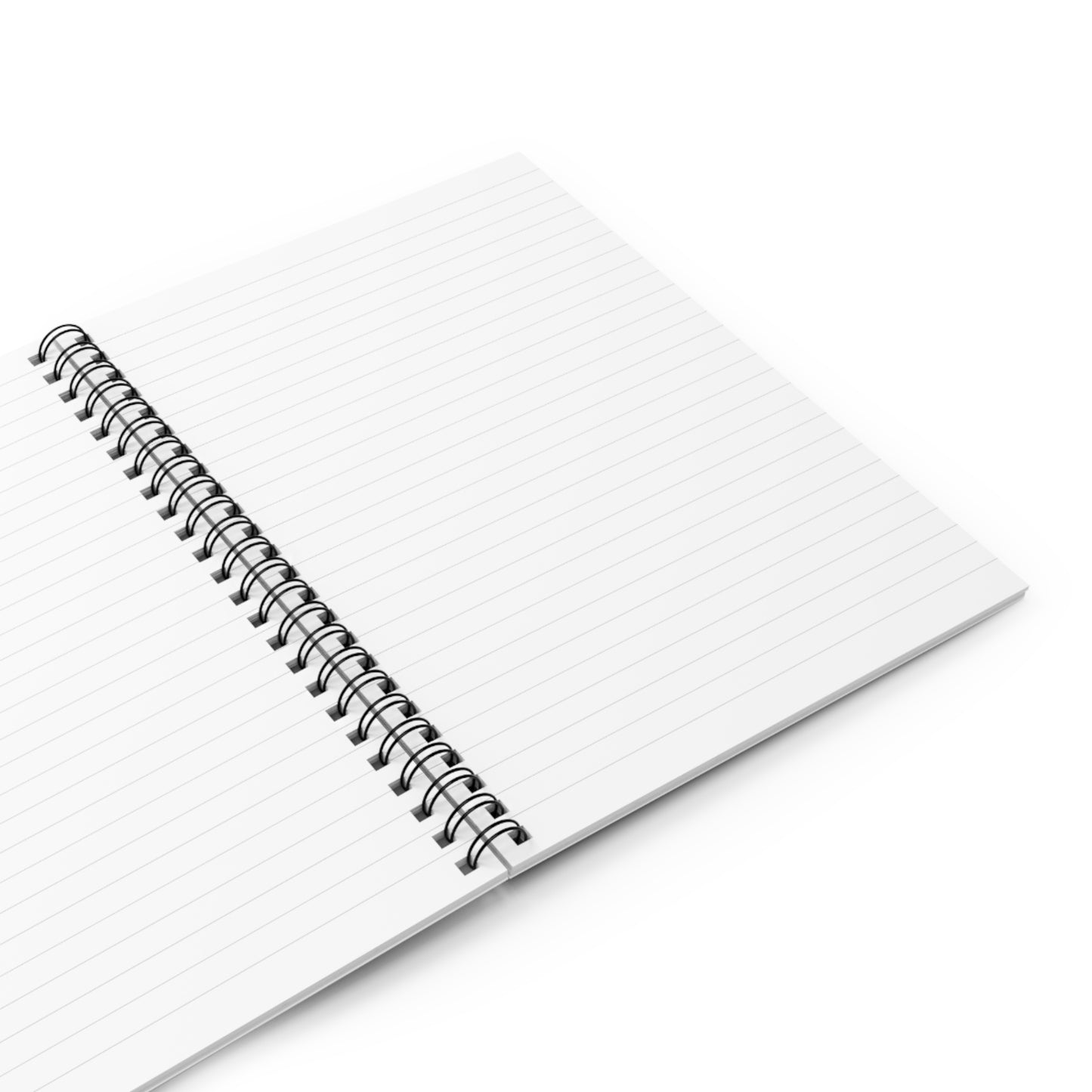 Spiral Notebook - Ruled Line Iris 1