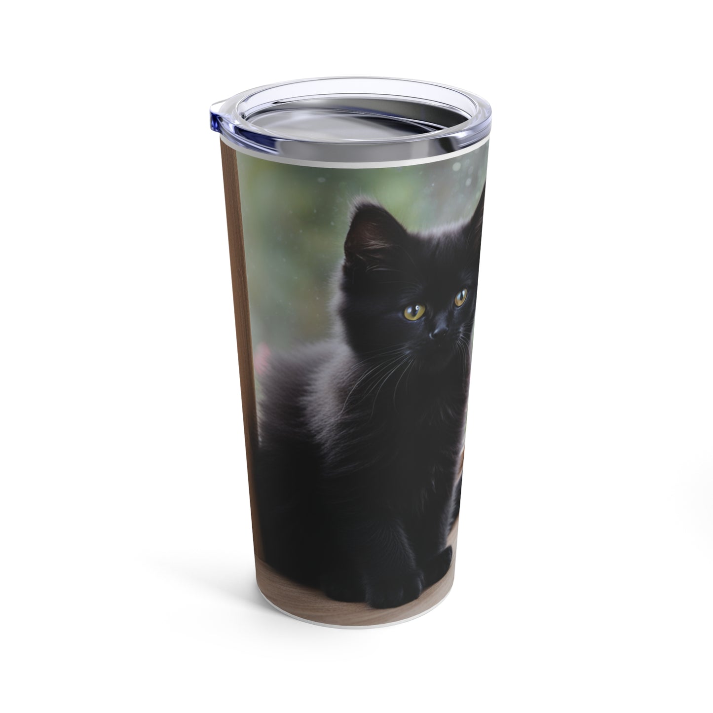 Tumbler 20oz Black Cat