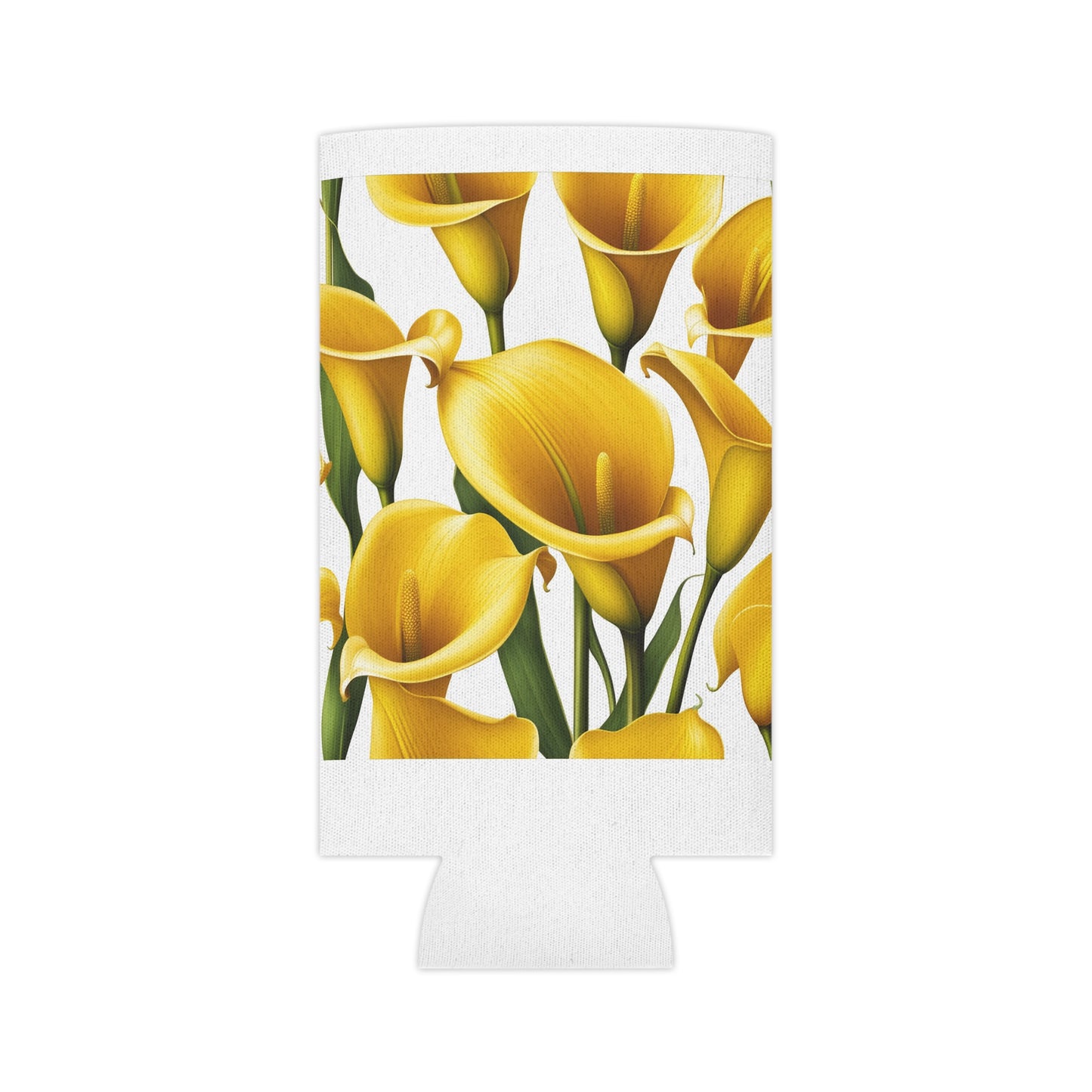 Can Cooler Yellow Lilies 1