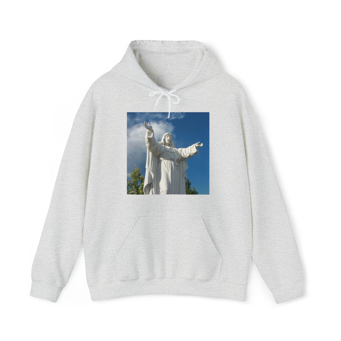 Unisex Heavy Blend™ Hooded Sweatshirt Prayer Garden Christ