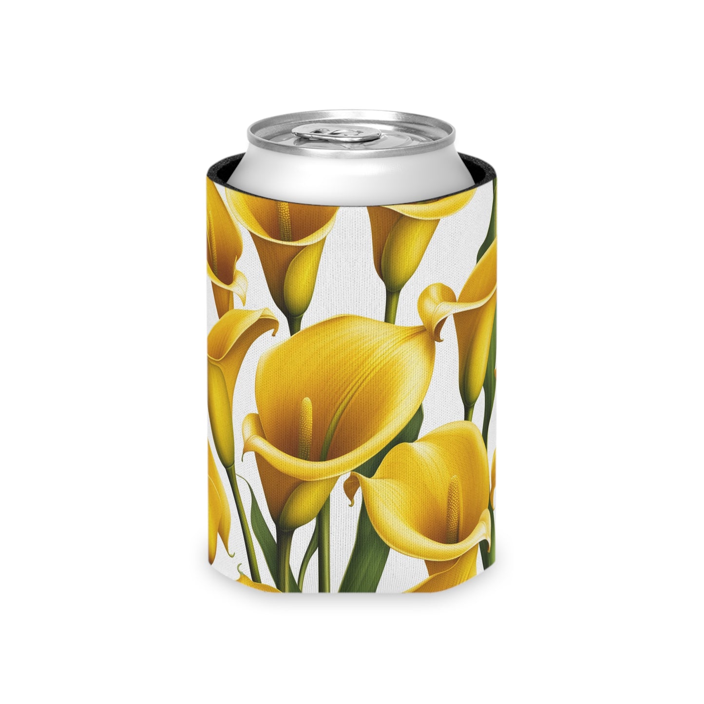 Can Cooler Yellow Lilies 1