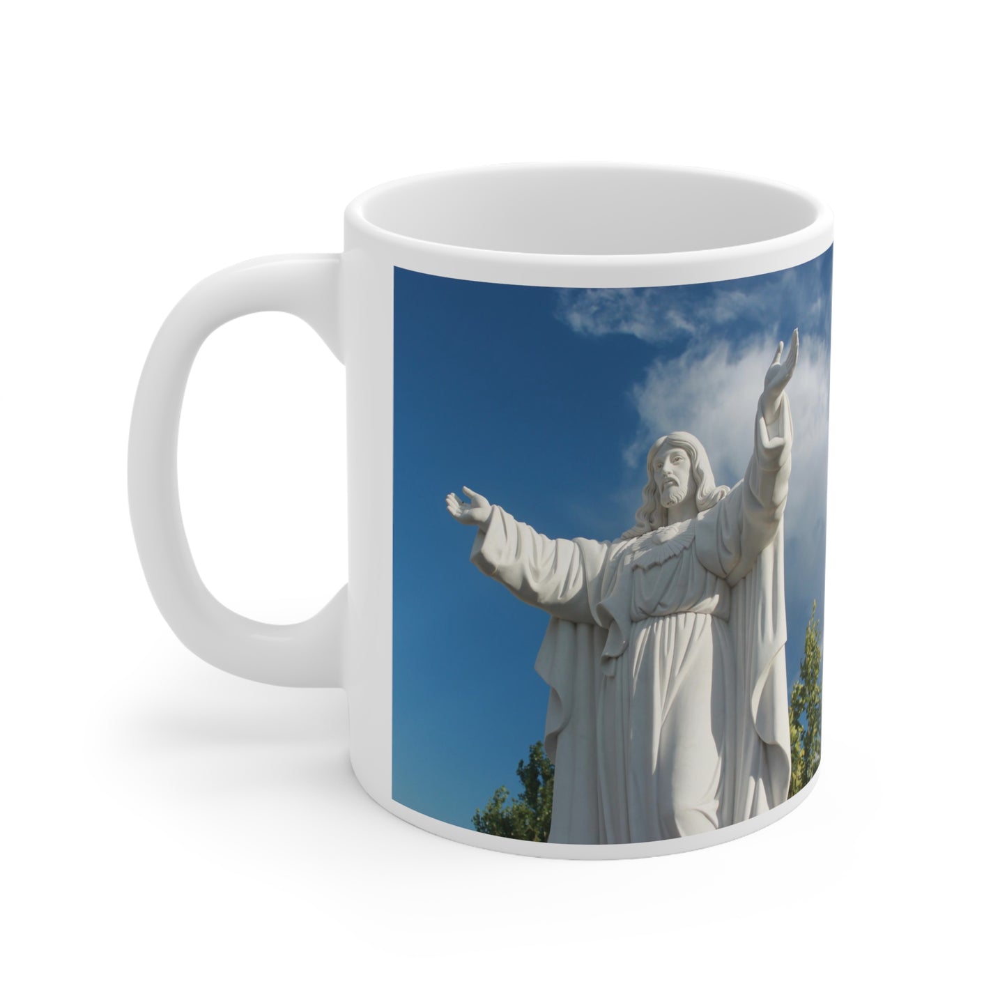 Ceramic Mug 11oz Prayer Garden Christ