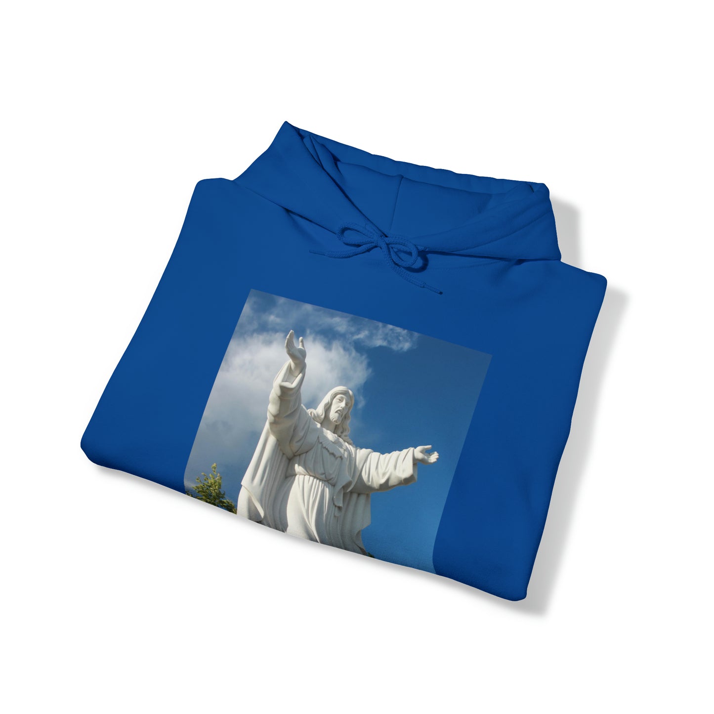 Unisex Heavy Blend™ Hooded Sweatshirt Prayer Garden Christ