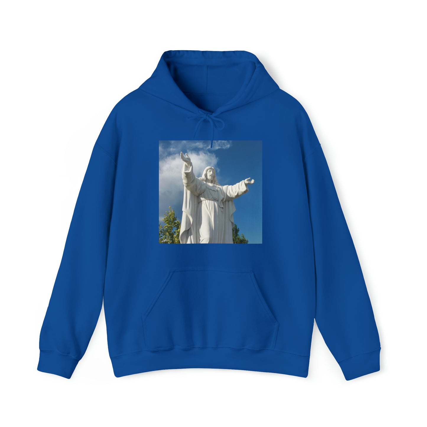 Unisex Heavy Blend™ Hooded Sweatshirt Prayer Garden Christ