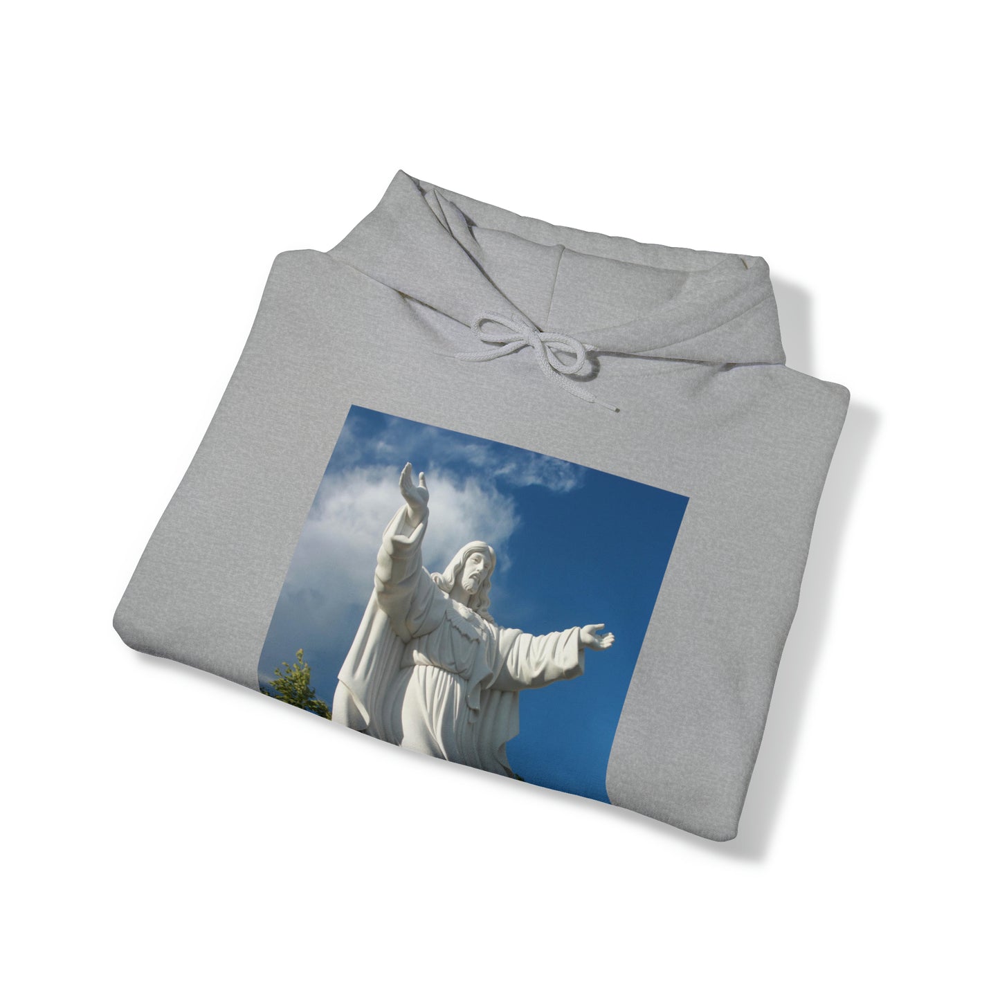 Unisex Heavy Blend™ Hooded Sweatshirt Prayer Garden Christ