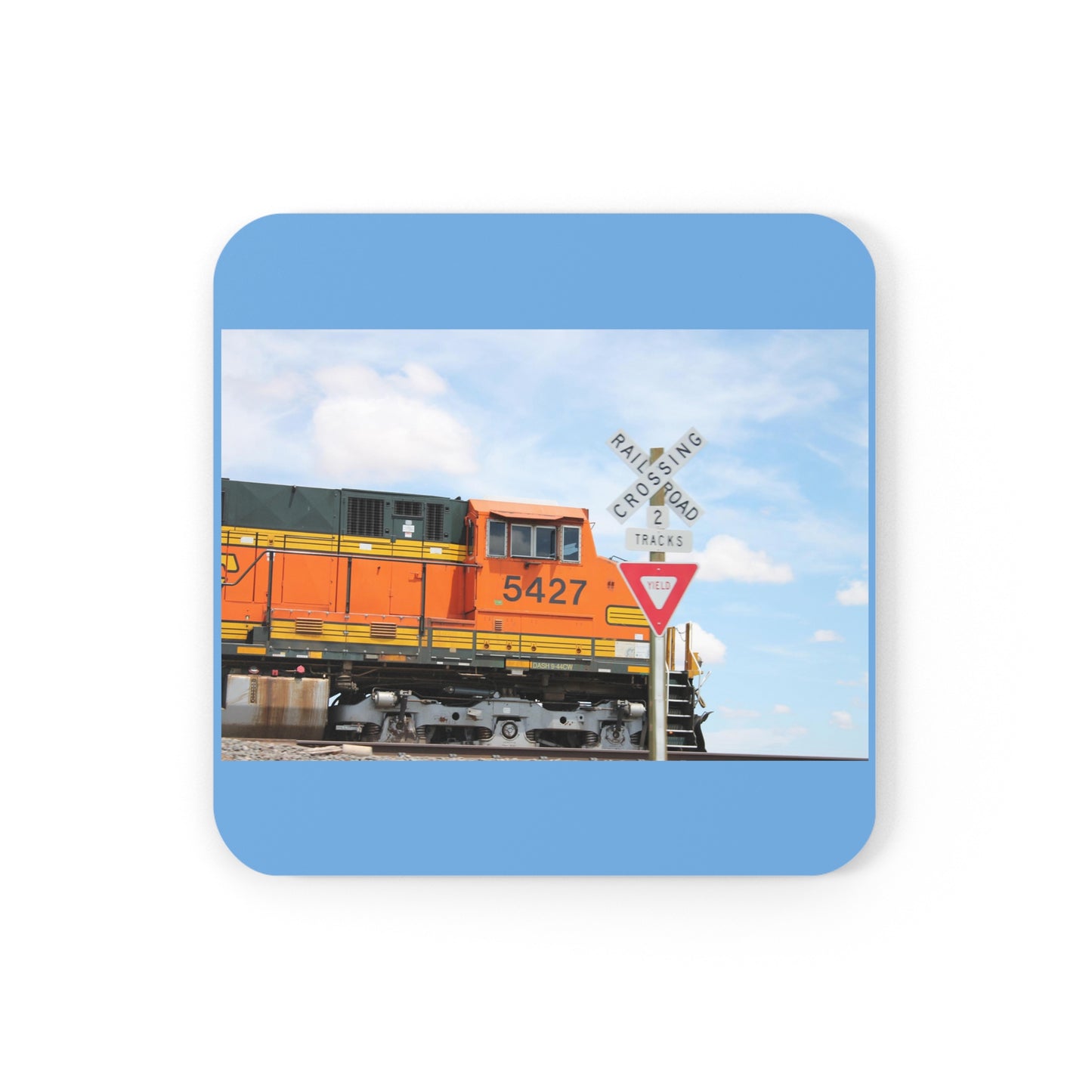 Corkwood Coaster Set Train