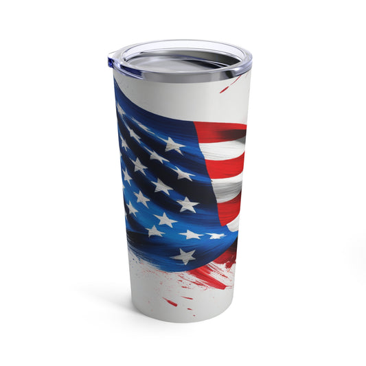 Tumbler 20oz American Flag