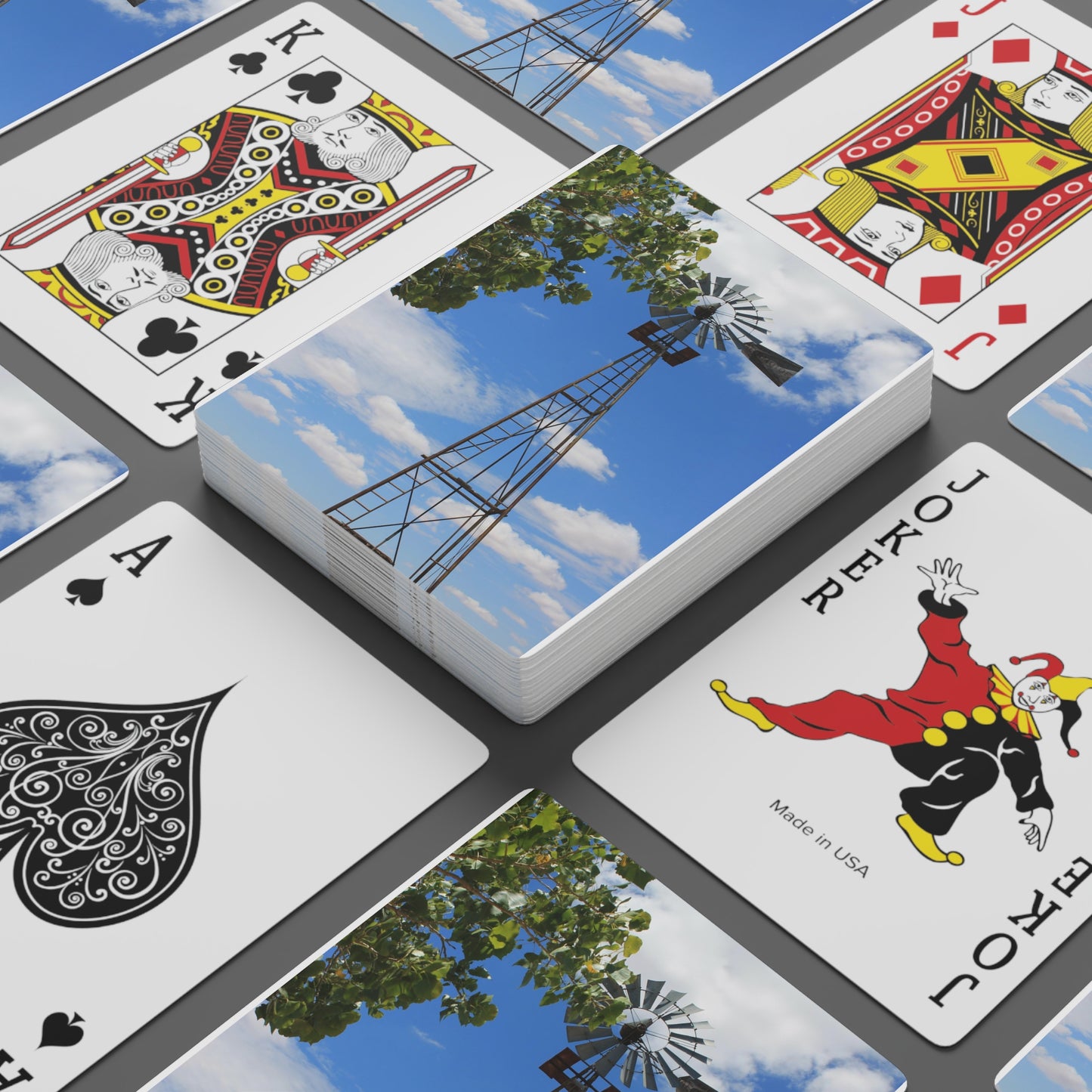 Custom Poker Cards Windmill