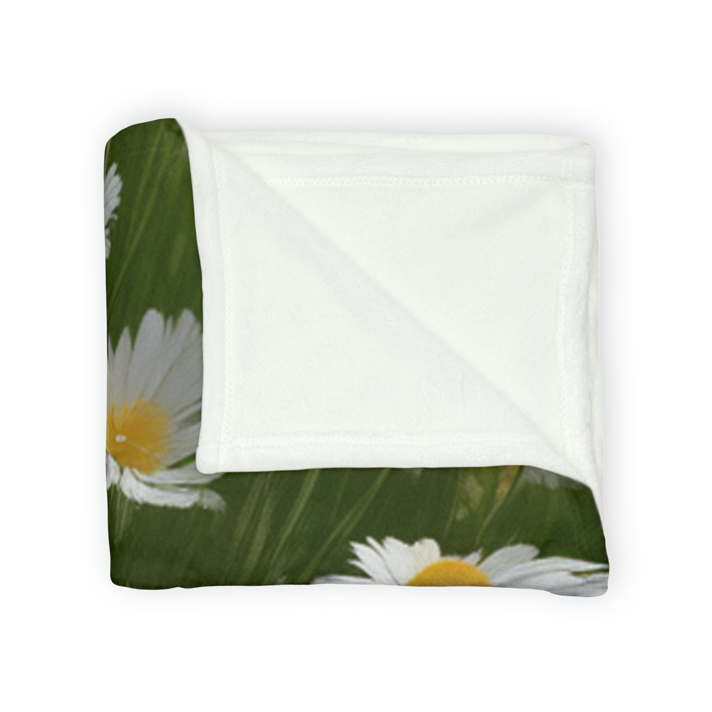 Soft Polyester Blanket Daisy