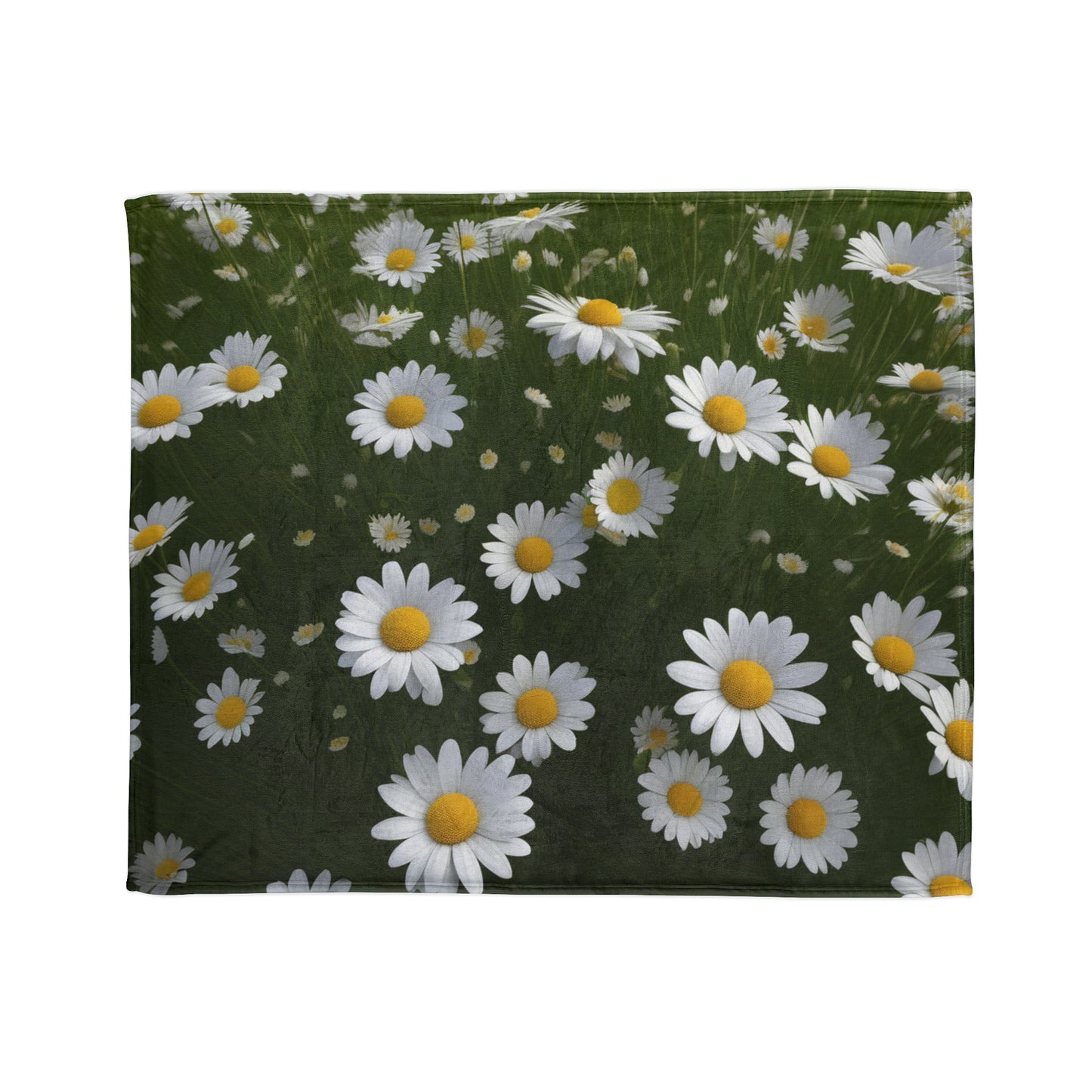 Soft Polyester Blanket Daisy