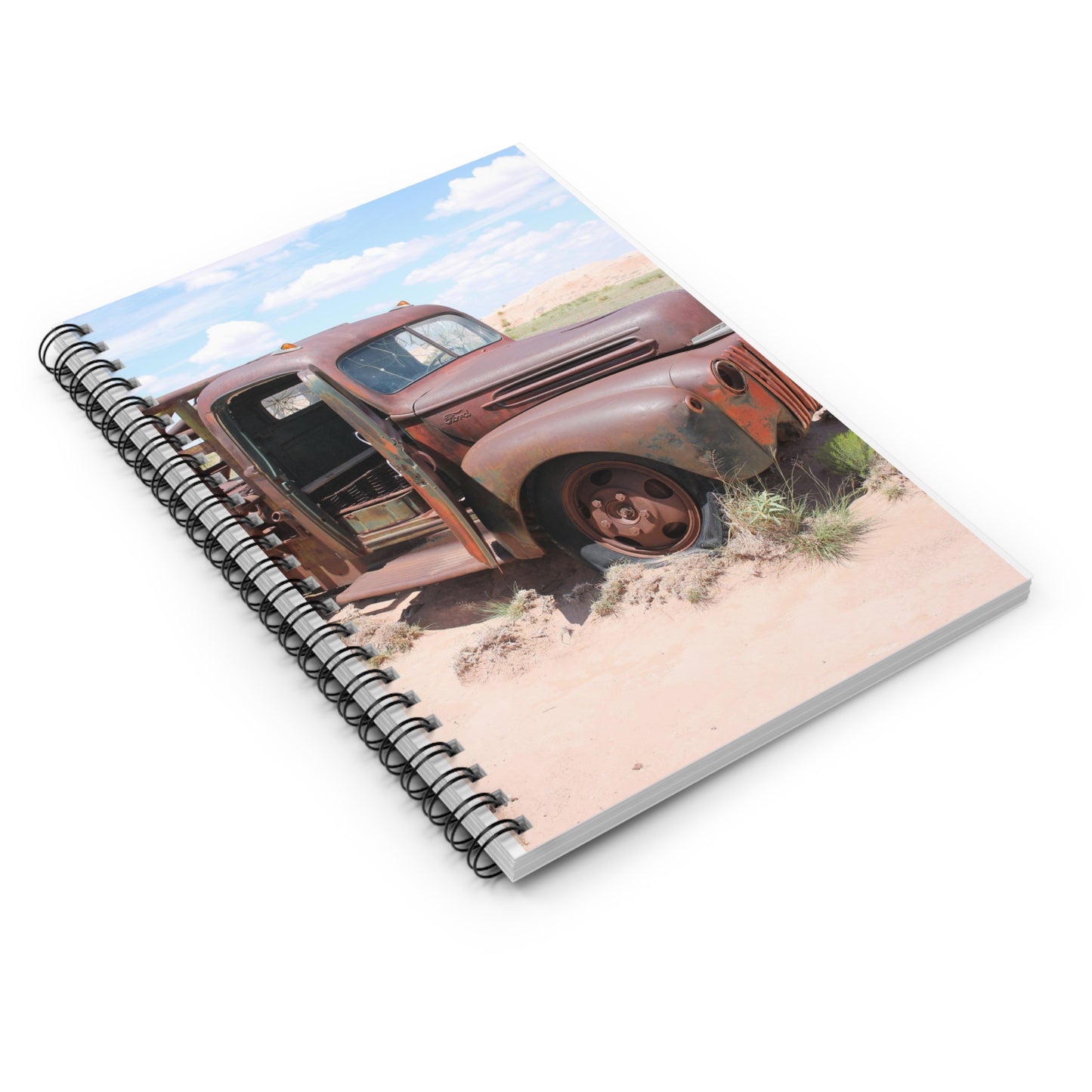 Spiral Notebook - Ruled Line   Old Truck