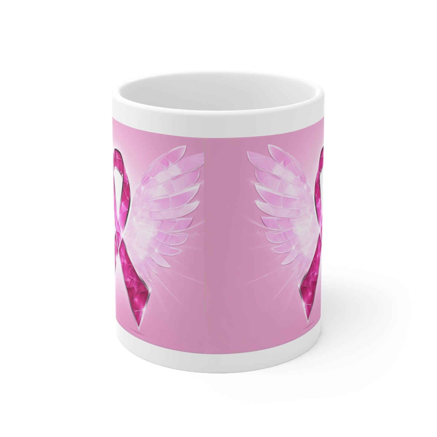 Ceramic Mug 11oz Breast Cancer Awareness 4