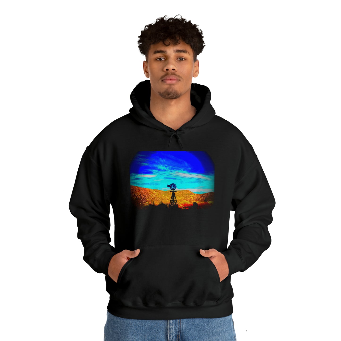 Unisex Heavy Blend™ Hooded Sweatshirt Windmill JD