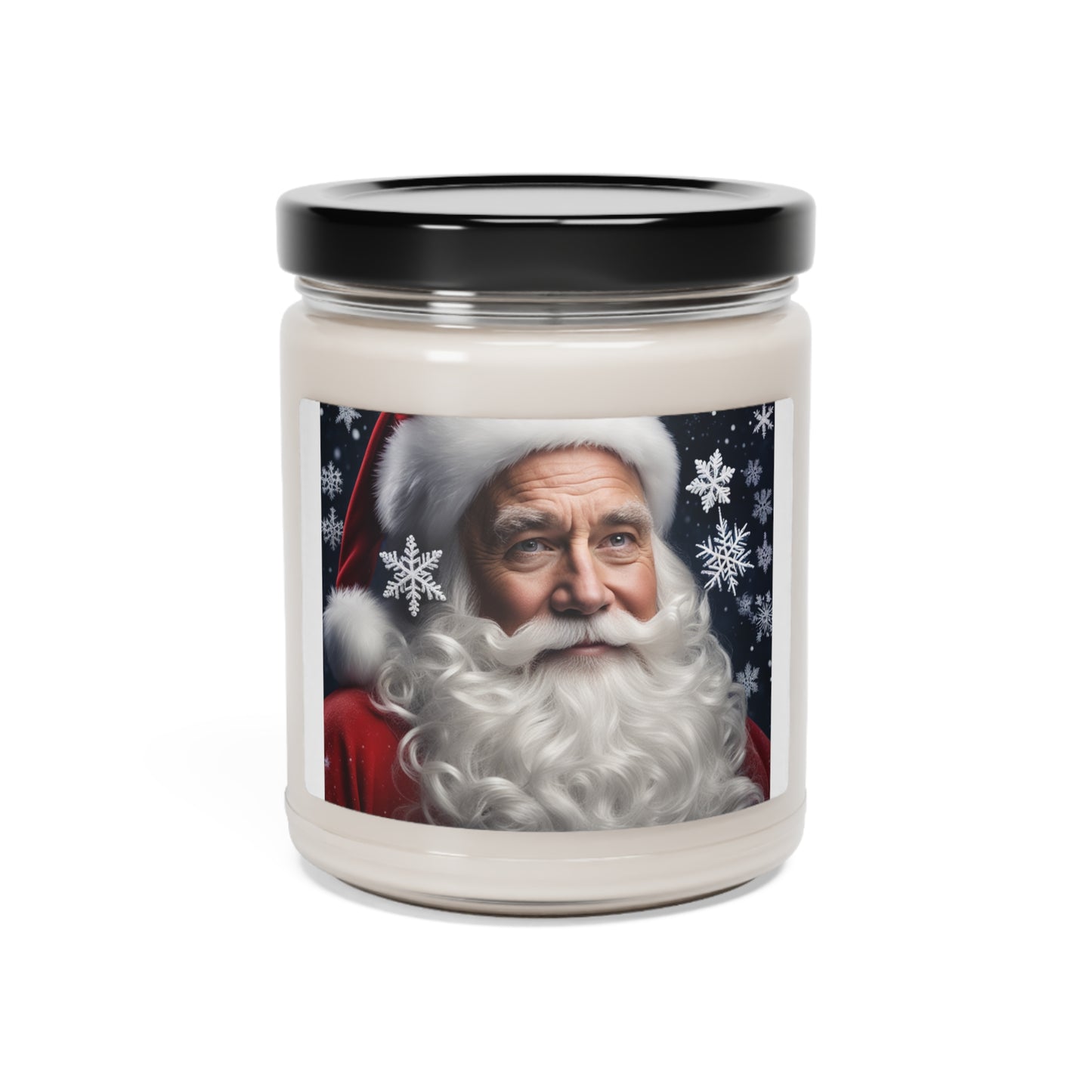 Scented Soy Candle, 9oz Santa