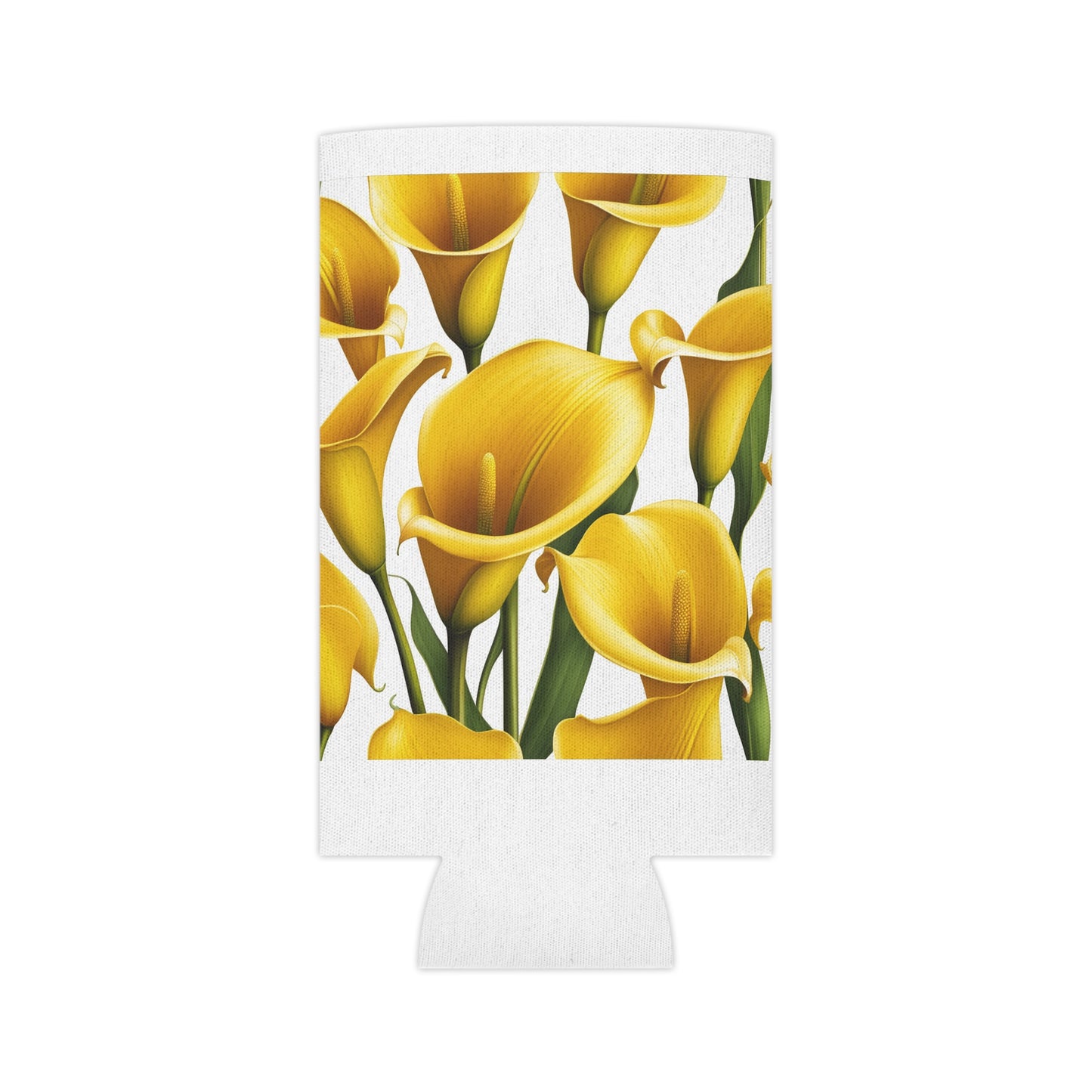 Can Cooler Yellow Lilies 1