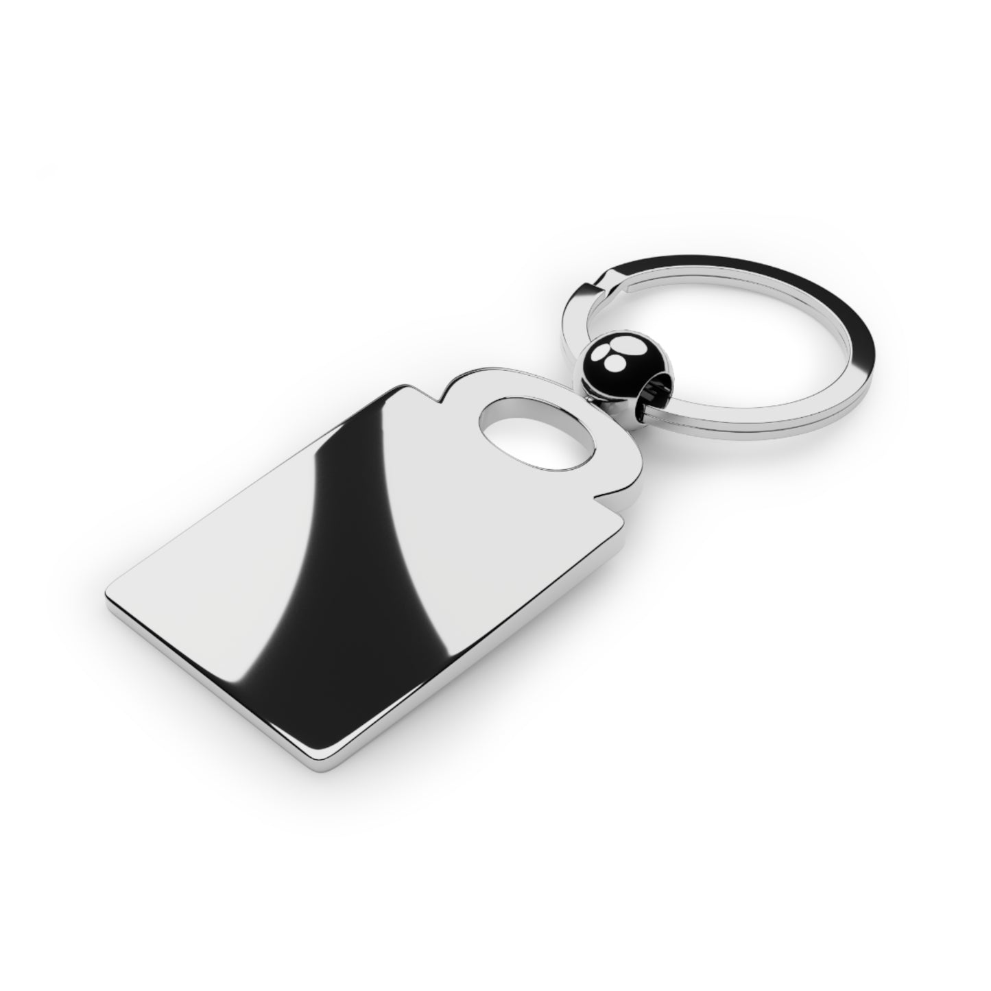 Rectangle Keyring Breast Cancer Awareness 2