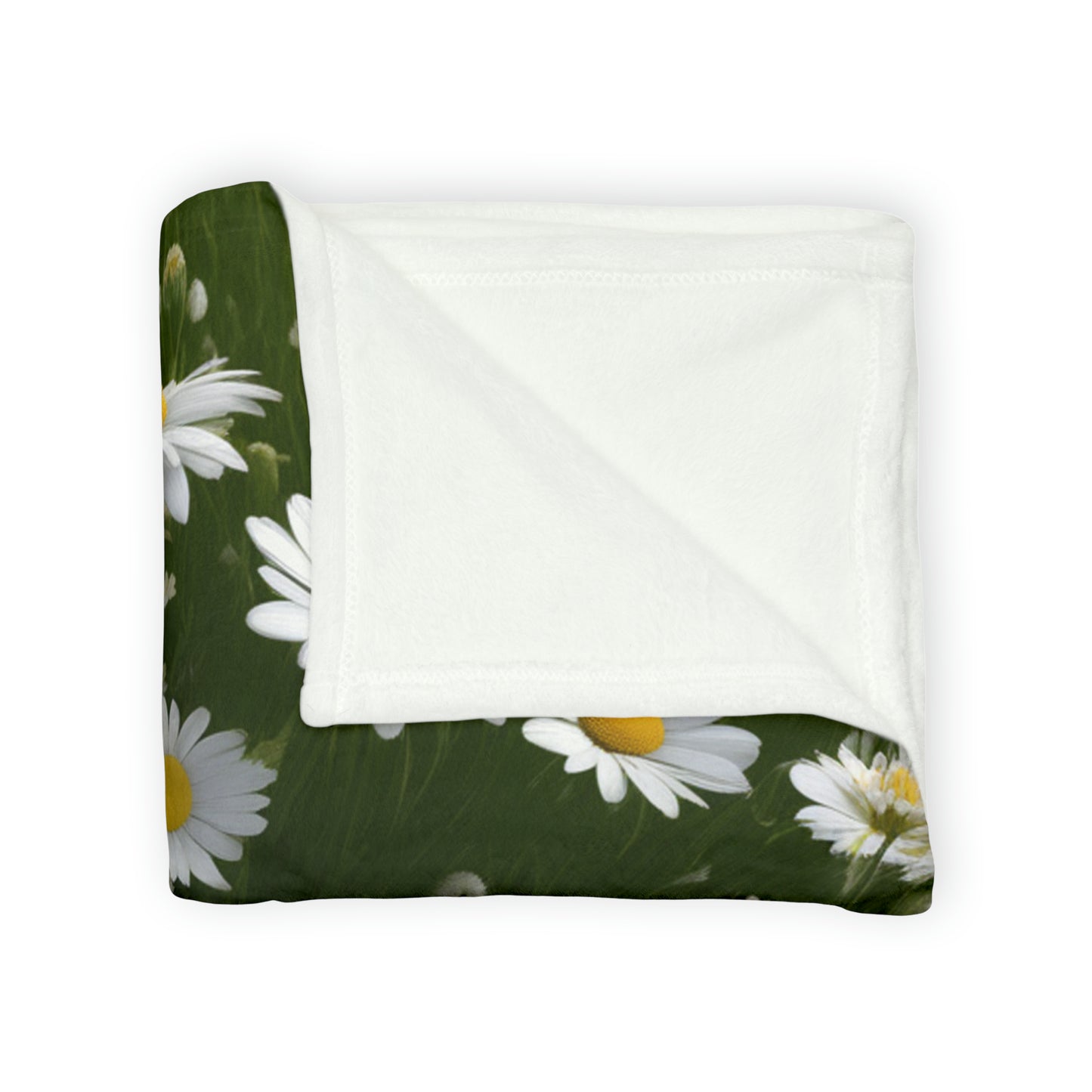 Soft Polyester Blanket Daisy