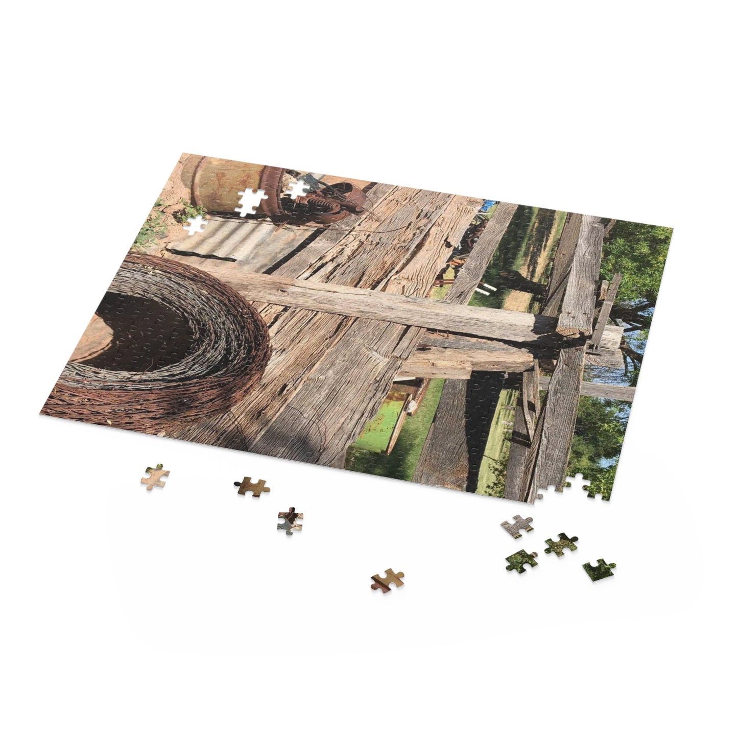 Puzzle (120, 252, 500-Piece) Country Fence