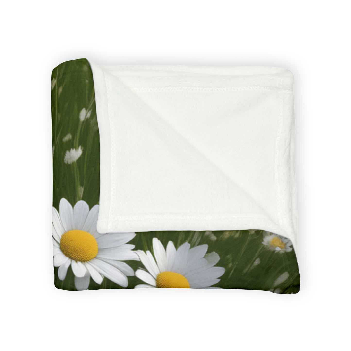 Soft Polyester Blanket Daisy