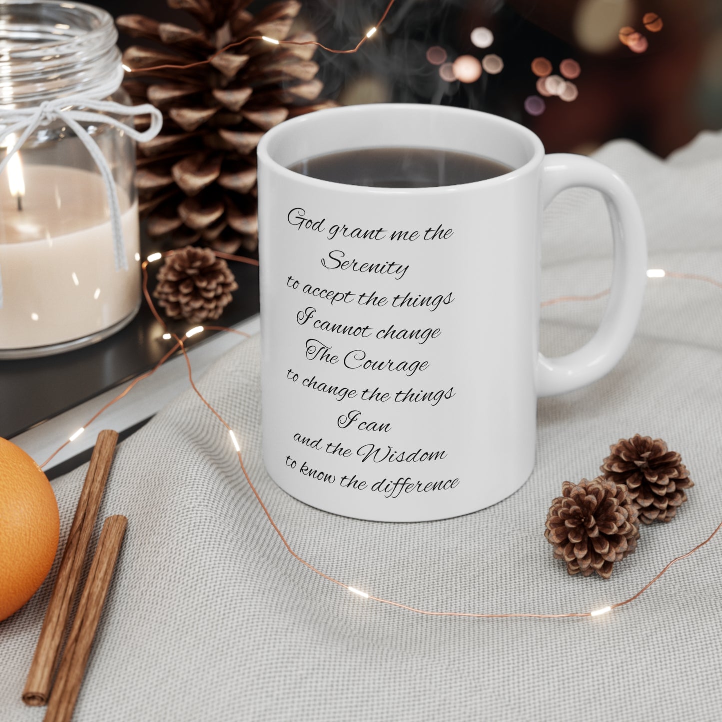 Ceramic Mug 11oz Serenity Prayer