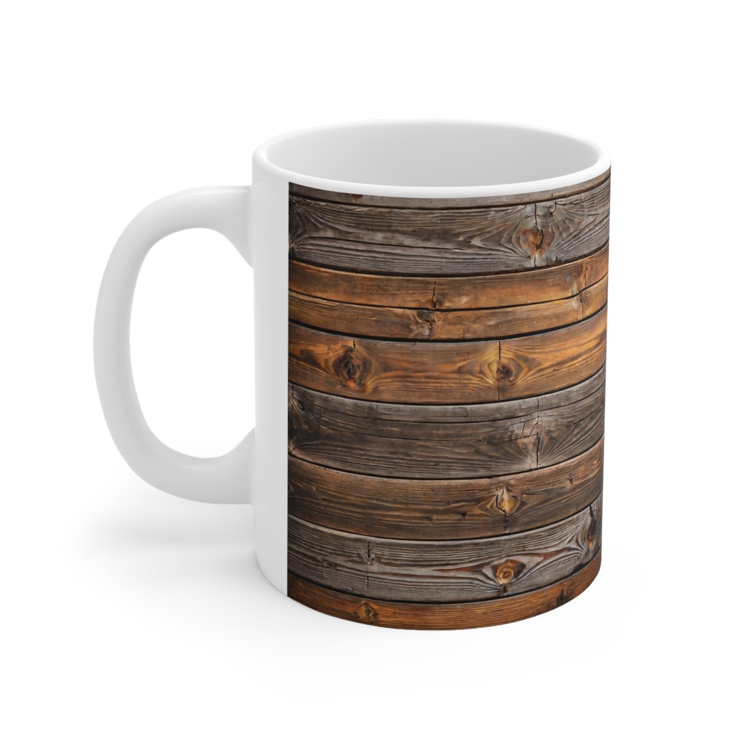 Ceramic Mug 11oz Barnwood