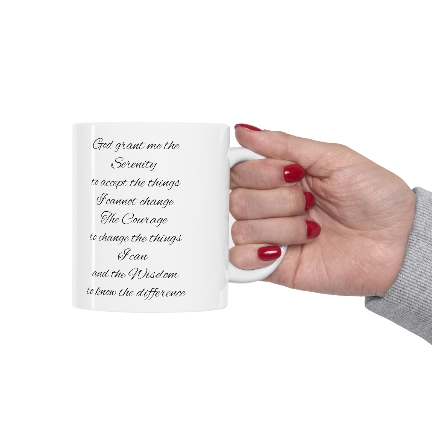 Ceramic Mug 11oz Serenity Prayer