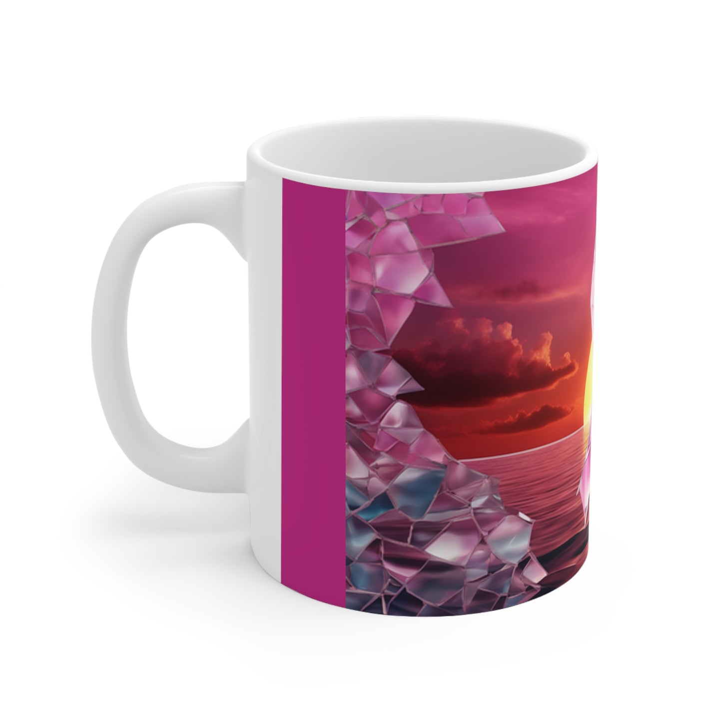 Ceramic Mug 11oz Breast Cancer Awareness 3