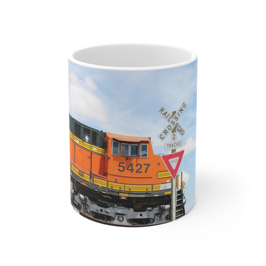 Ceramic Mug 11oz Train