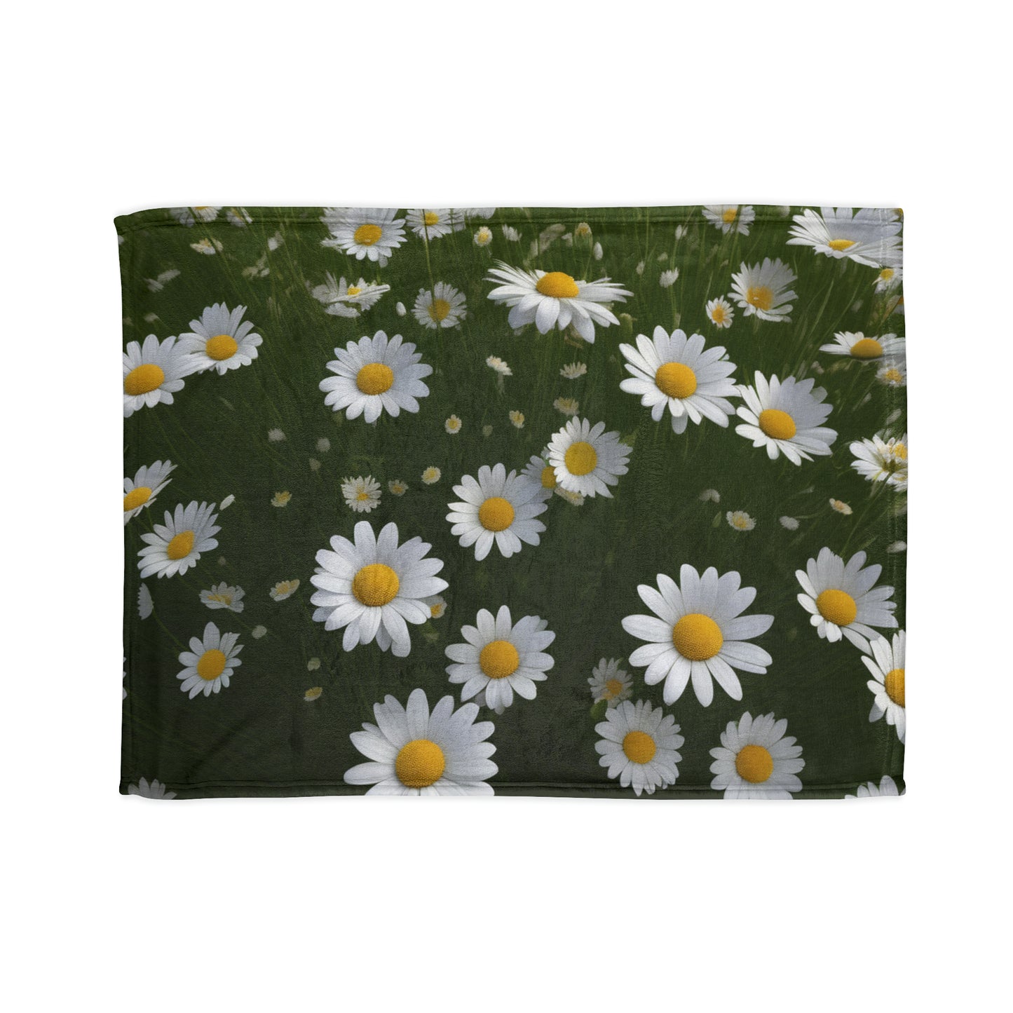 Soft Polyester Blanket Daisy