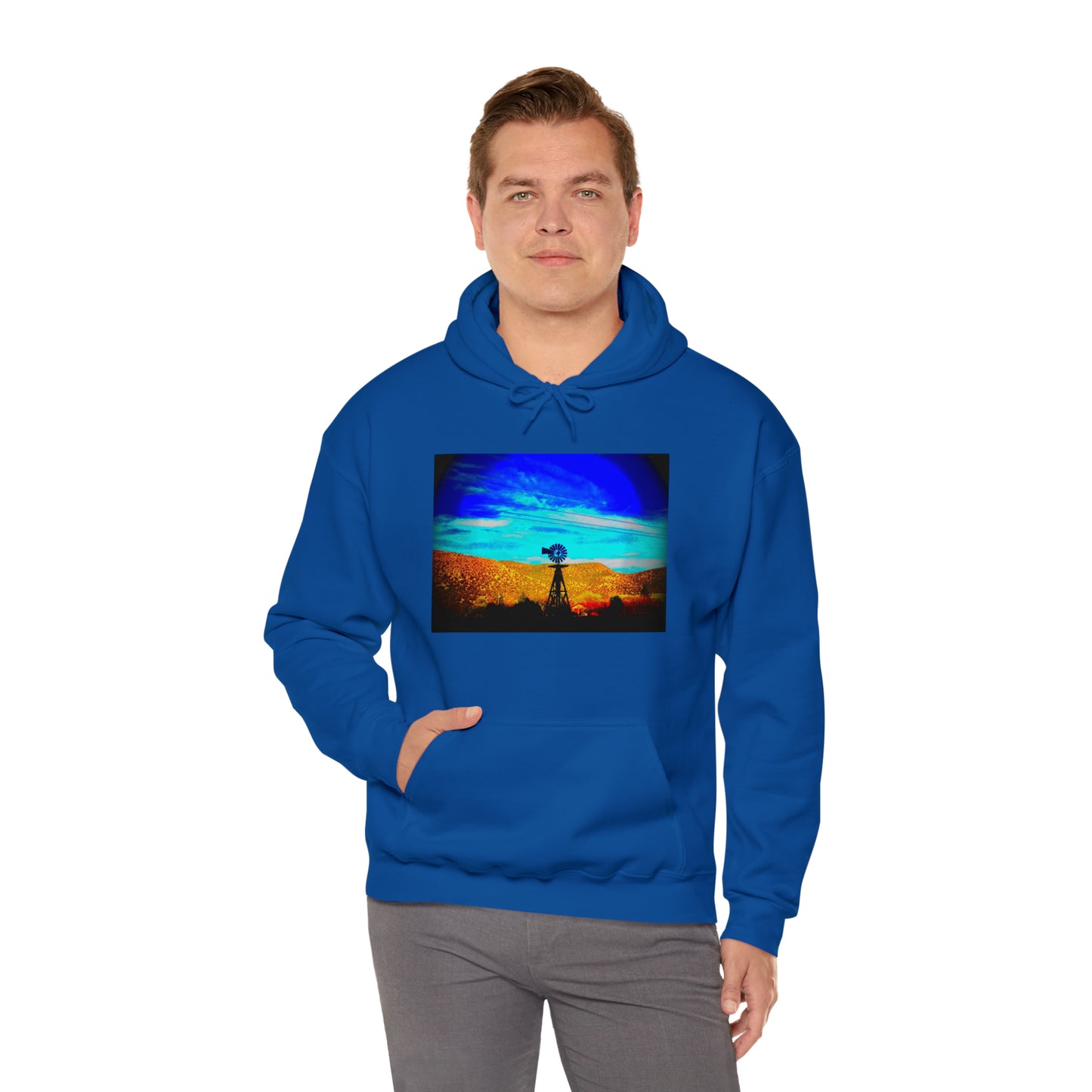 Unisex Heavy Blend™ Hooded Sweatshirt Windmill JD