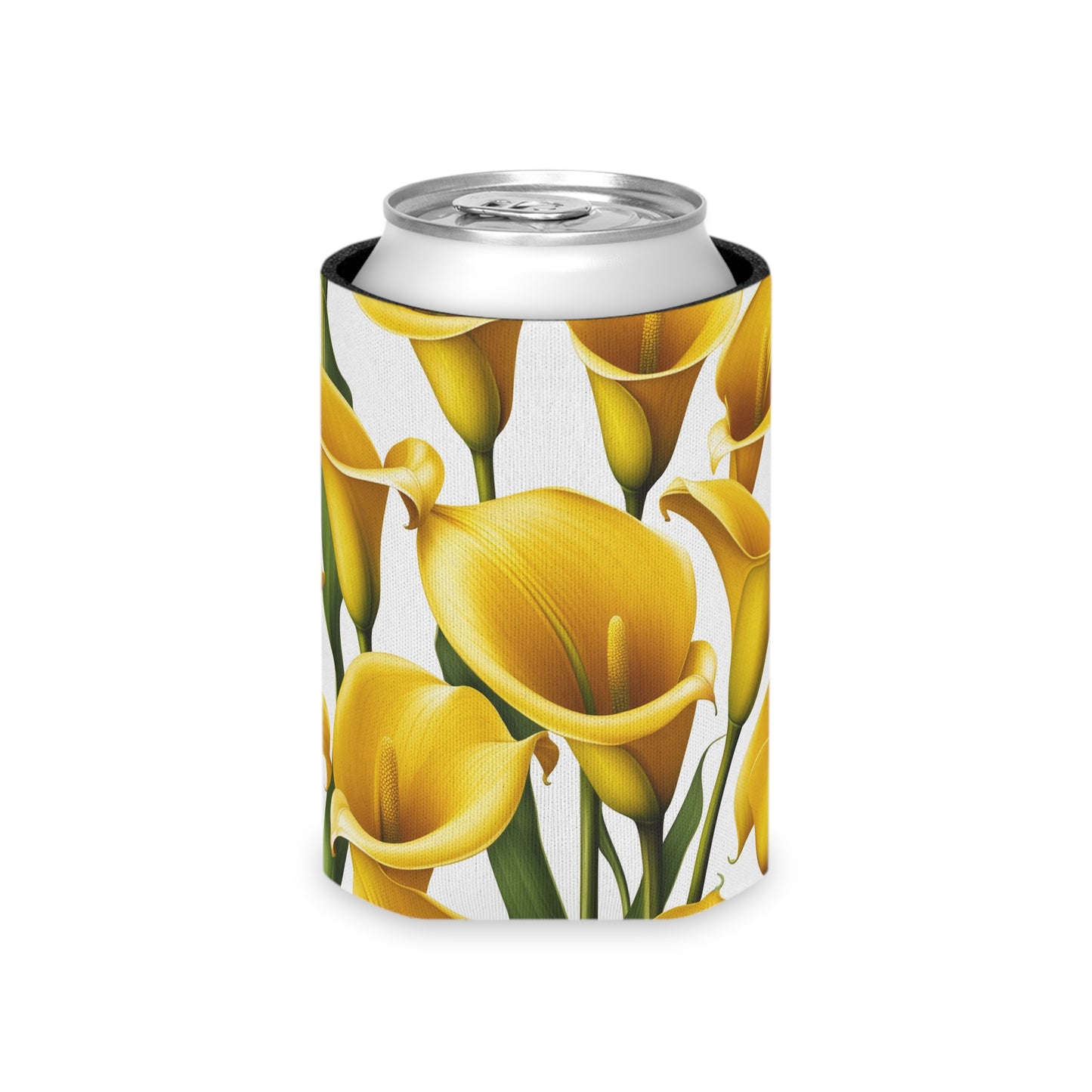 Can Cooler Yellow Lilies 1