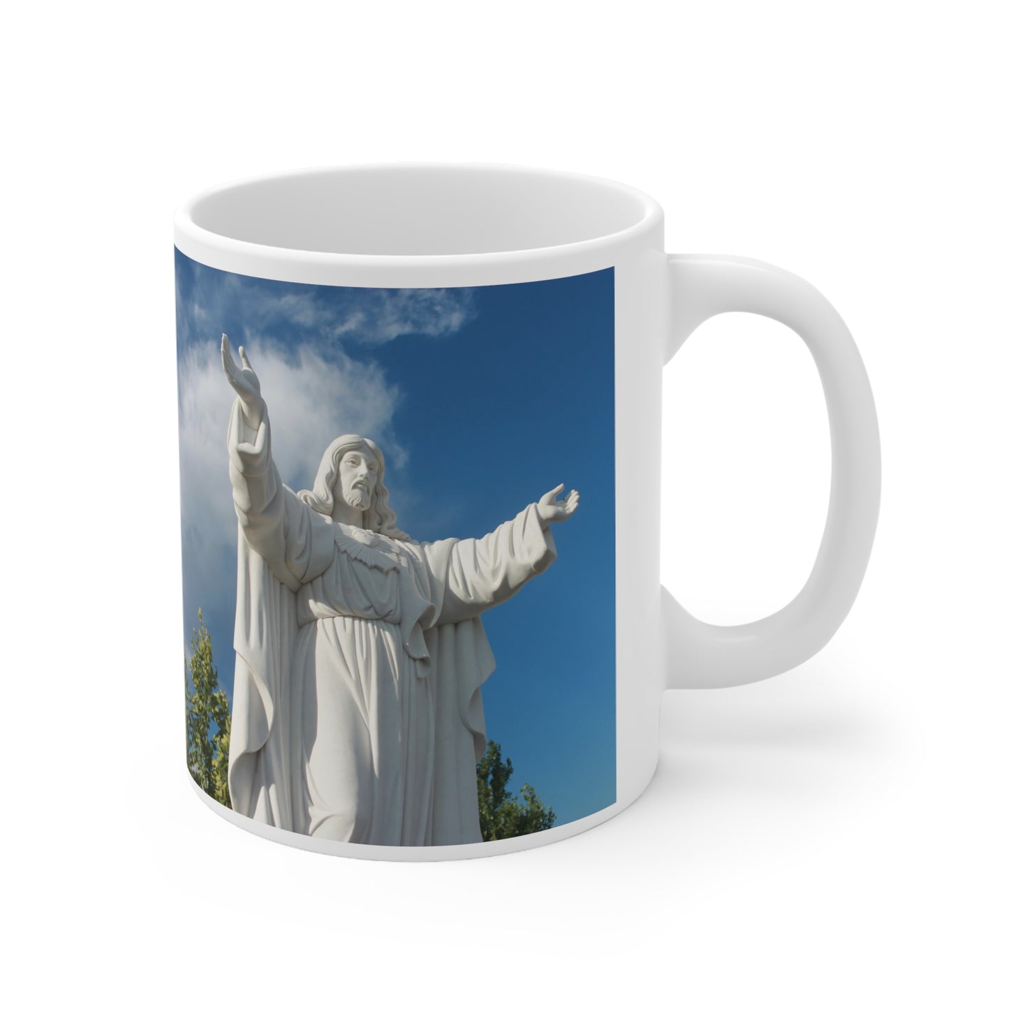 Ceramic Mug 11oz Prayer Garden Christ