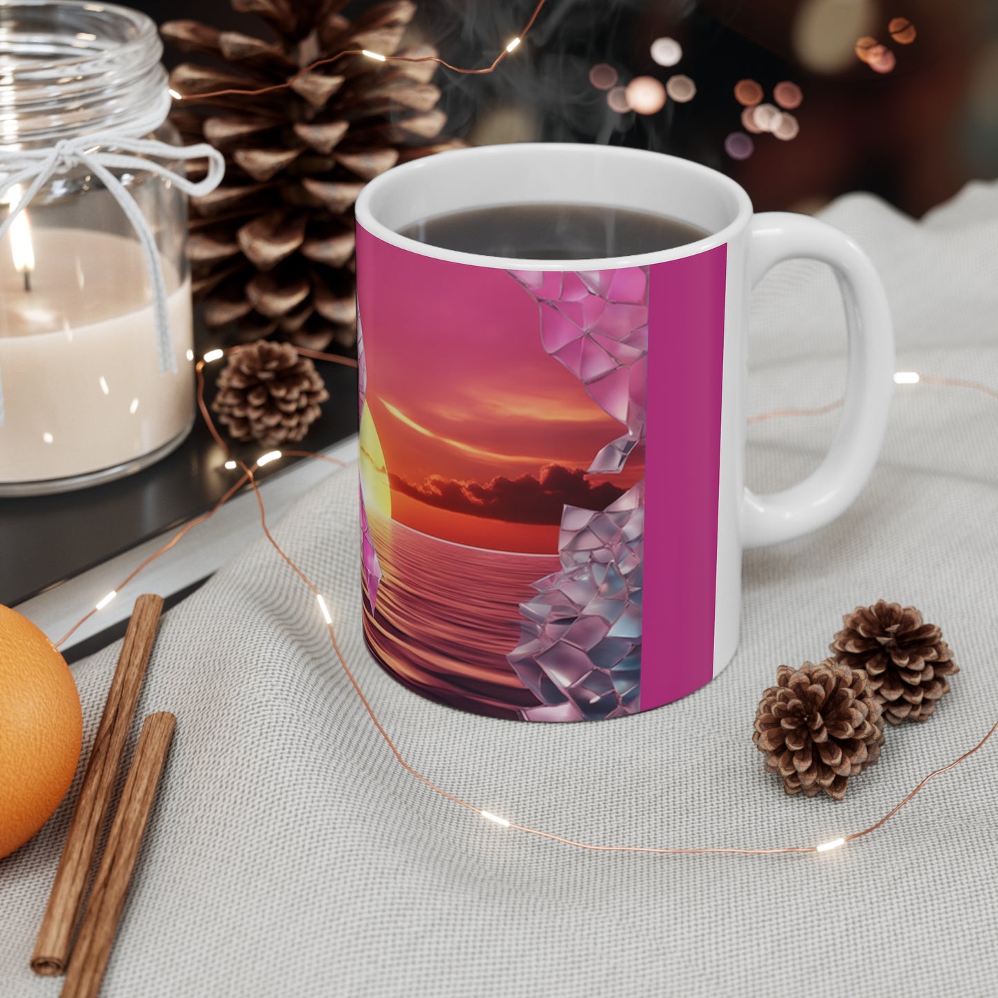 Ceramic Mug 11oz Breast Cancer Awareness 3