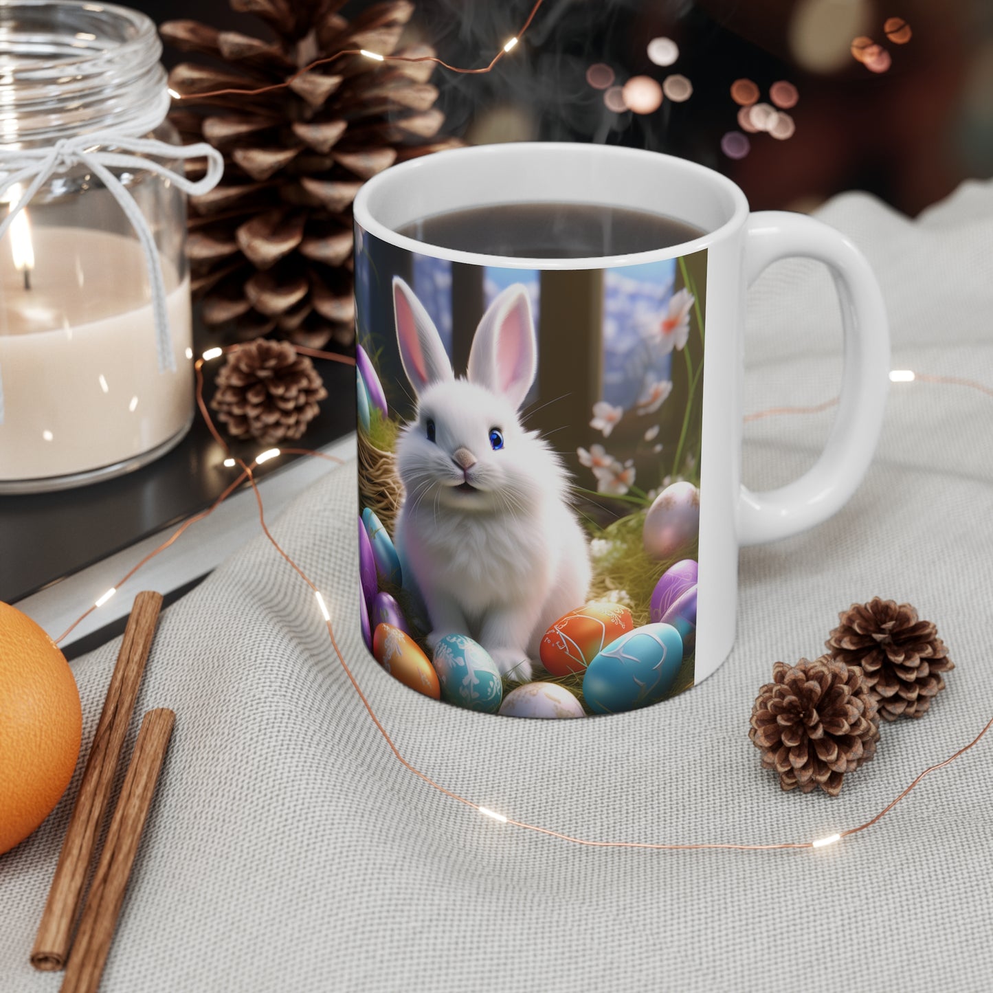 Ceramic Mug 11oz Easter Bunny