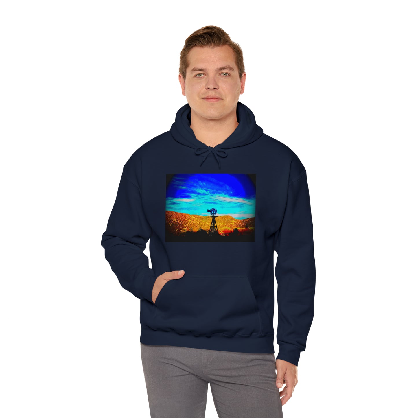 Unisex Heavy Blend™ Hooded Sweatshirt Windmill JD