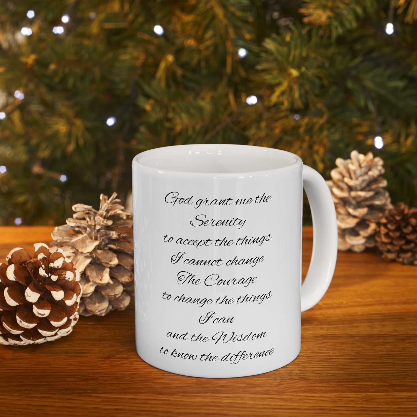 Ceramic Mug 11oz Serenity Prayer