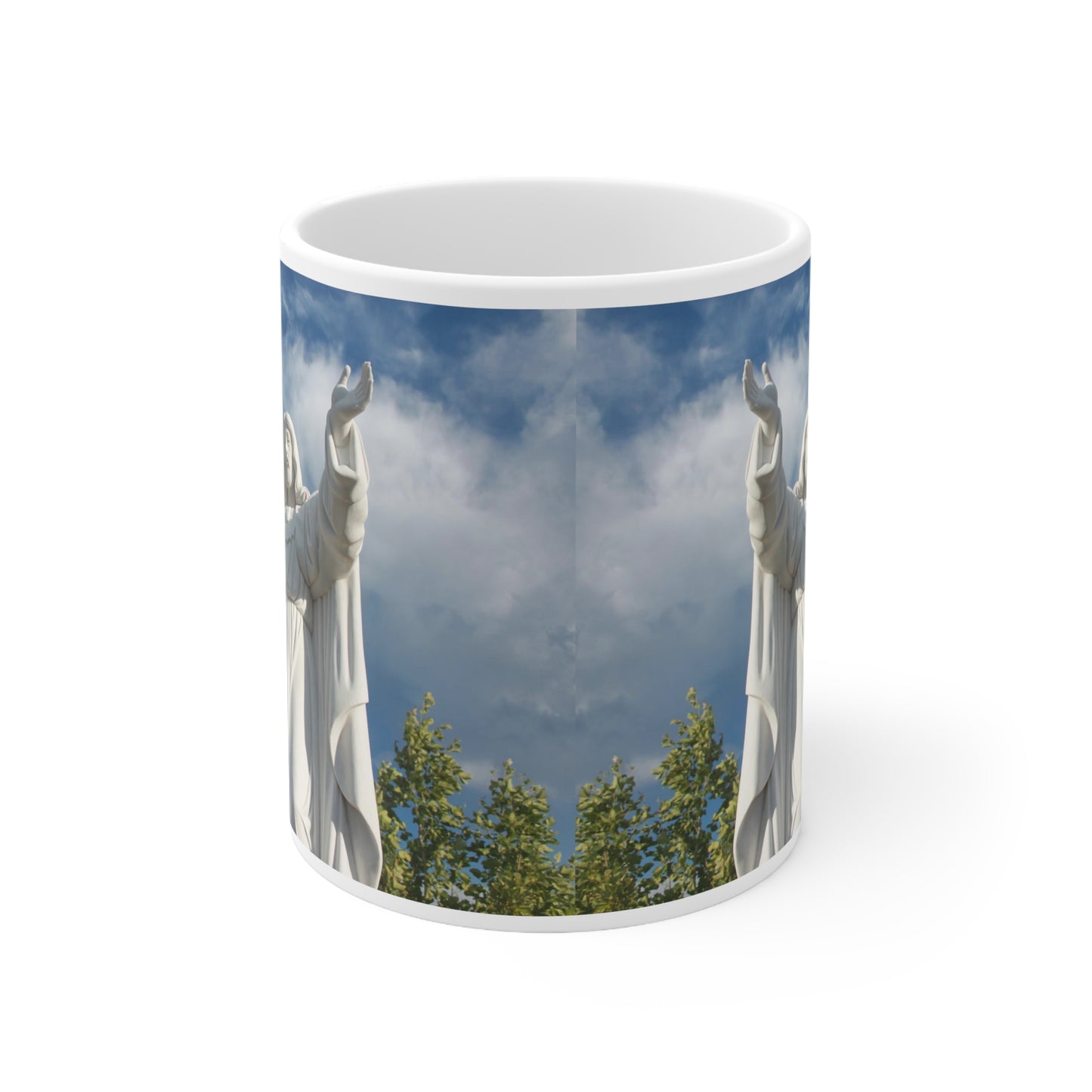 Ceramic Mug 11oz Prayer Garden Christ